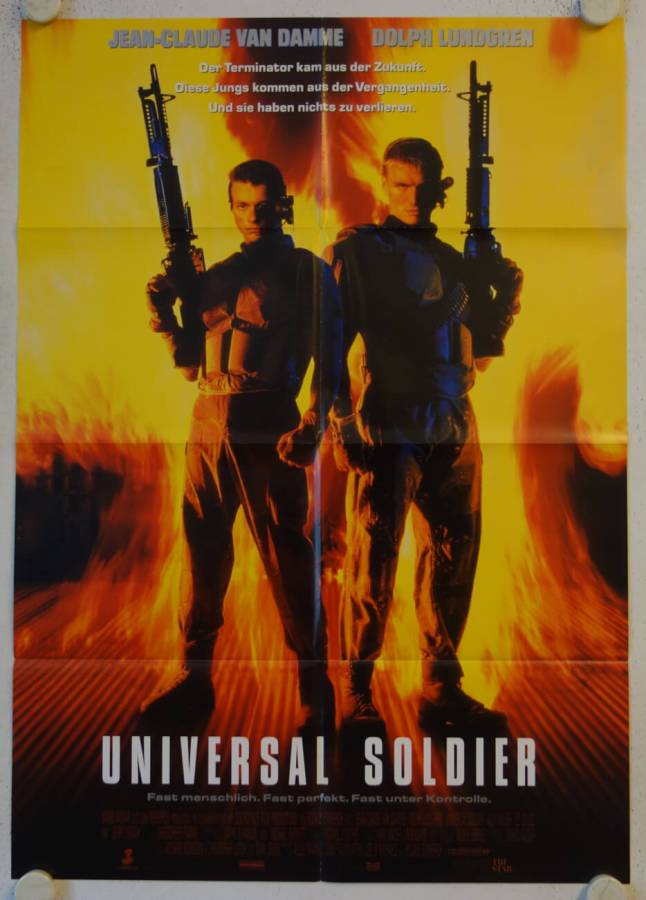 Universal Soldier originales deutsches Filmplakat